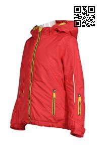 J589 tailor made order children kids jackets reflective kids dressing coat zipper pockets online ordering supplier company 